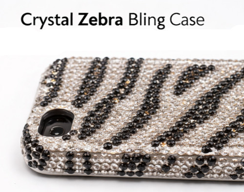 Custodia crystal icing - crystal, zebra